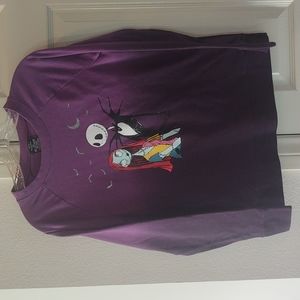 Disney french terry size SM, "Nightmare Before Christmas" top
